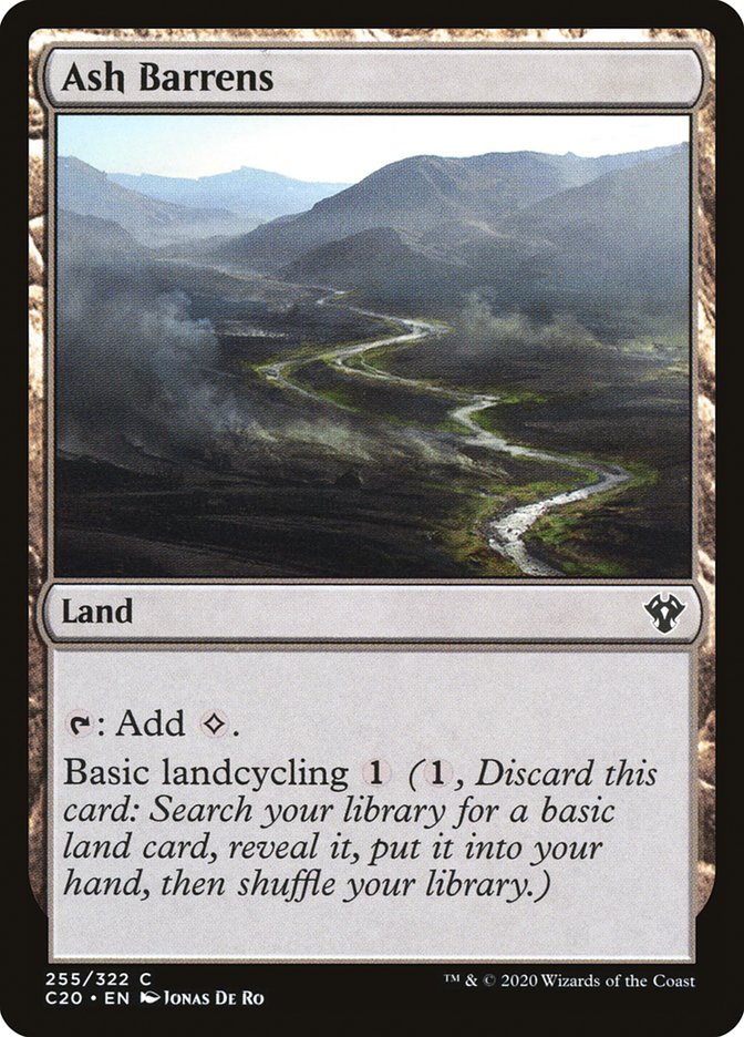 Ash Barrens [Commander 2020] | Exor Games Dartmouth