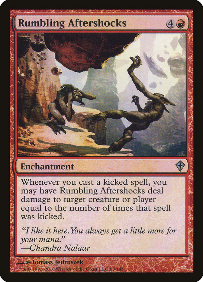 Rumbling Aftershocks [Worldwake] | Exor Games Dartmouth