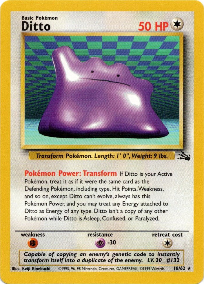 Ditto (18/62) [Fossil Unlimited] | Exor Games Dartmouth