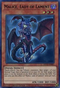 Malice, Lady of Lament (UR) [ETCO-ENSP1] Ultra Rare | Exor Games Dartmouth