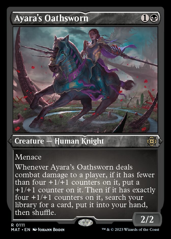 Ayara's Oathsworn (Foil Etched) [March of the Machine: The Aftermath] | Exor Games Dartmouth