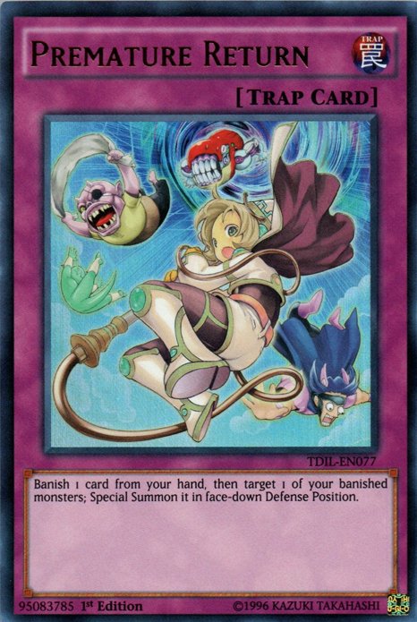 Premature Return [TDIL-EN077] Ultra Rare | Exor Games Dartmouth