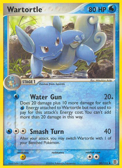 Wartortle (50/112) [EX: FireRed & LeafGreen] | Exor Games Dartmouth