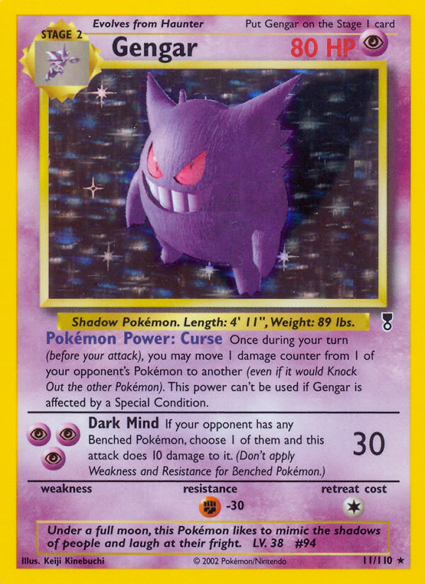 Gengar (11/110) [Legendary Collection] | Exor Games Dartmouth