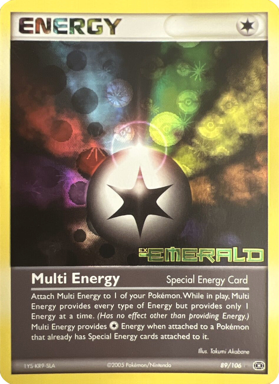 Multi Energy (89/106) (Stamped) [EX: Emerald] | Exor Games Dartmouth