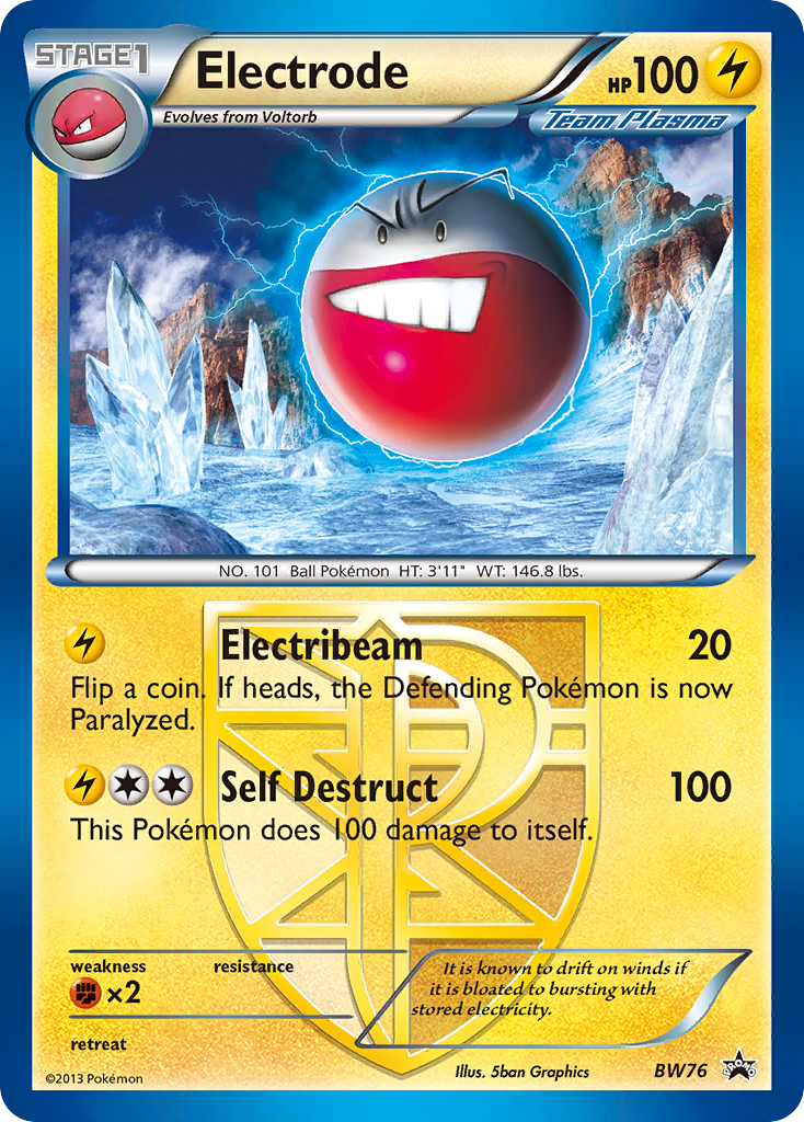 Electrode (BW76) [Black & White: Black Star Promos] | Exor Games Dartmouth