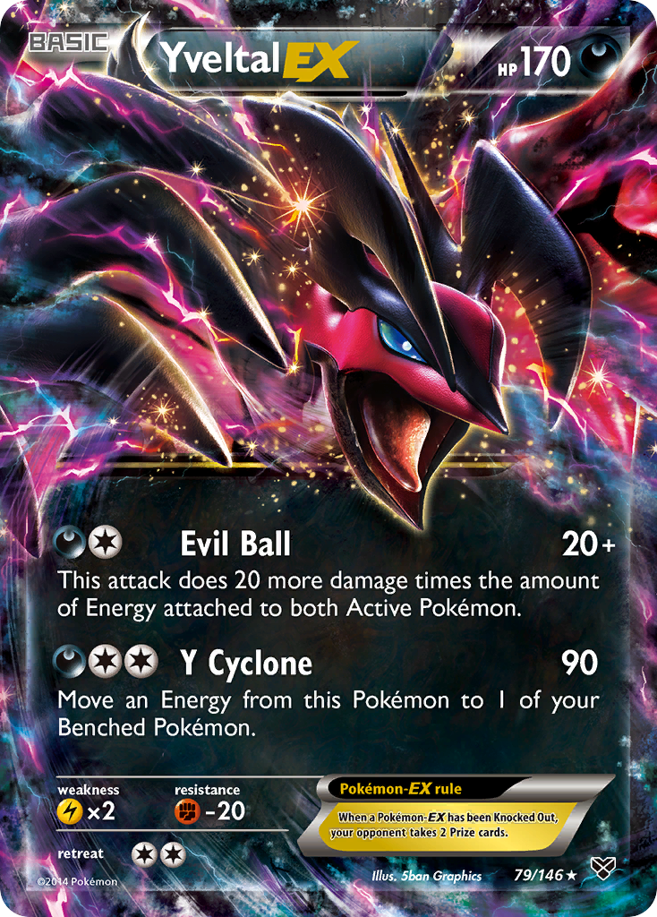 Yveltal EX (79/146) [XY: Base Set] | Exor Games Dartmouth