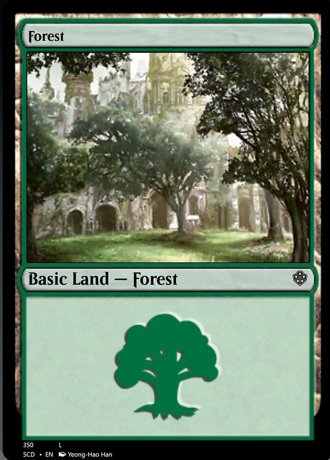 Forest (350) [Starter Commander Decks] | Exor Games Dartmouth