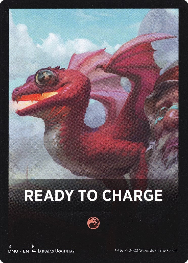 Ready to Charge Theme Card [Dominaria United Tokens] | Exor Games Dartmouth