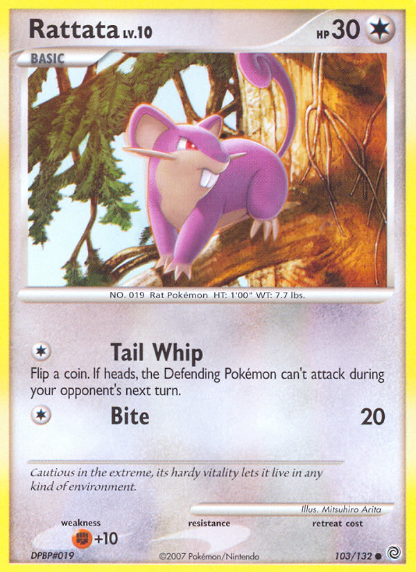 Rattata (103/132) [Diamond & Pearl: Secret Wonders] | Exor Games Dartmouth