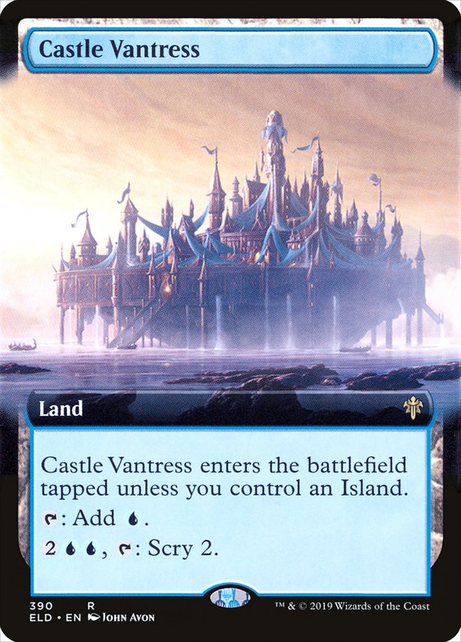 Castle Vantress (Extended Art) [Throne of Eldraine] | Exor Games Dartmouth