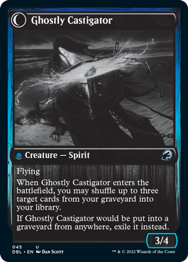 Covetous Castaway // Ghostly Castigator [Innistrad: Double Feature] | Exor Games Dartmouth