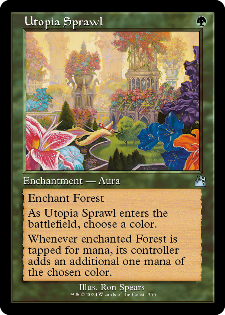 Utopia Sprawl (Retro Frame) [Ravnica Remastered] | Exor Games Dartmouth