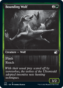 Bounding Wolf [Innistrad: Double Feature] | Exor Games Dartmouth