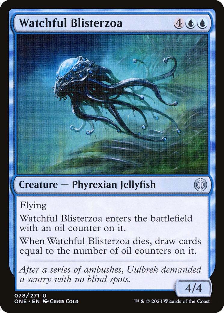 Watchful Blisterzoa [Phyrexia: All Will Be One] | Exor Games Dartmouth