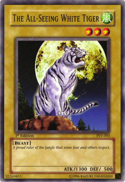 The All-Seeing White Tiger [PSV-093] Common | Exor Games Dartmouth