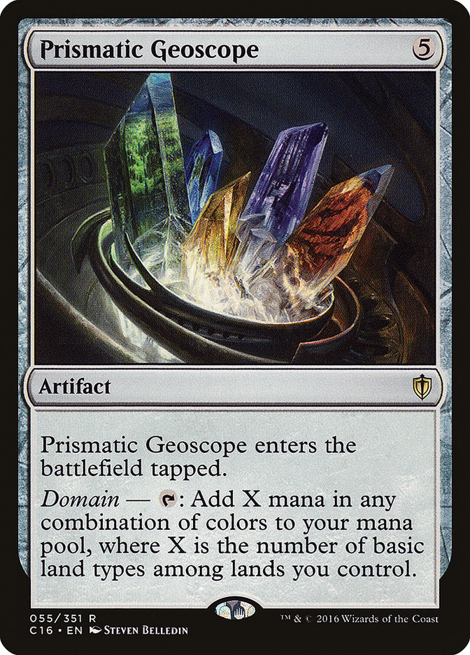 Prismatic Geoscope [Commander 2016] | Exor Games Dartmouth