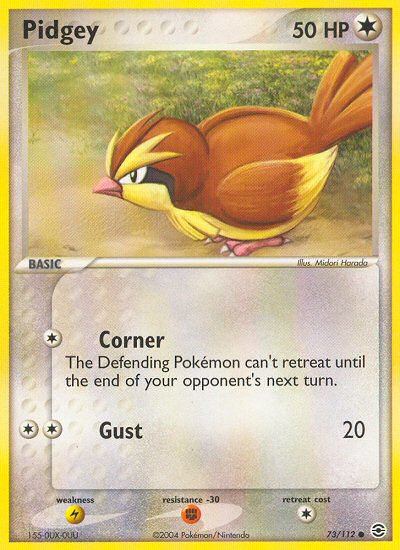 Pidgey (73/112) [EX: FireRed & LeafGreen] | Exor Games Dartmouth