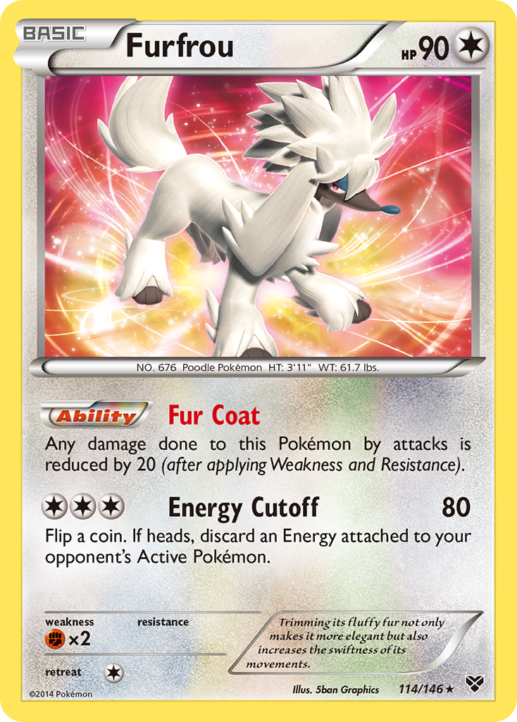 Furfrou (114/146) [XY: Base Set] | Exor Games Dartmouth