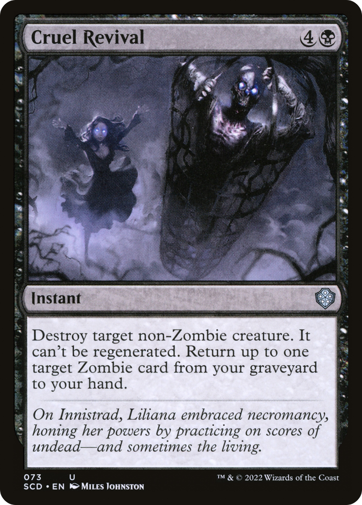Cruel Revival [Starter Commander Decks] | Exor Games Dartmouth