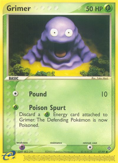 Grimer (57/97) [EX: Dragon] | Exor Games Dartmouth