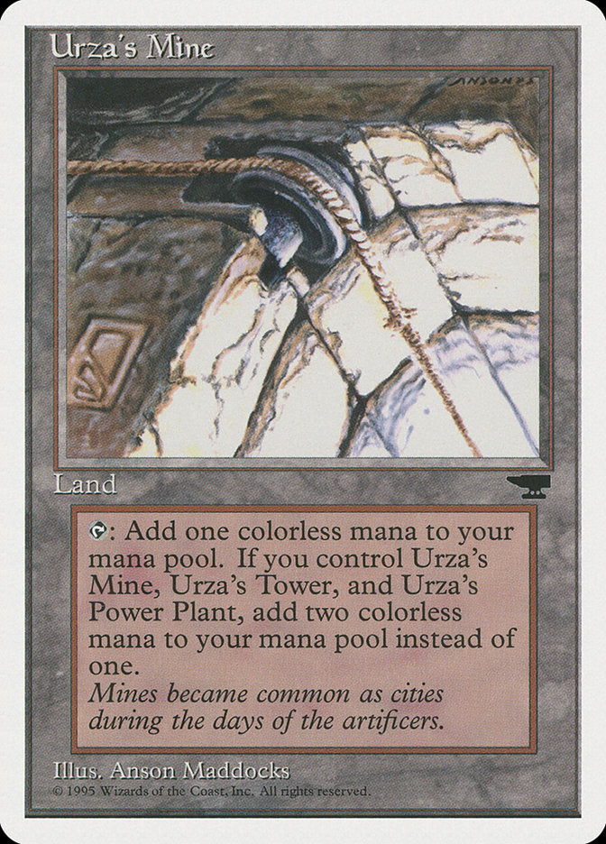 Urza's Mine (Pulley Embedded in Stone) [Chronicles] | Exor Games Dartmouth