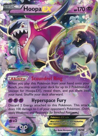 Hoopa EX (36/98) (Jumbo Card) [XY: Ancient Origins] | Exor Games Dartmouth