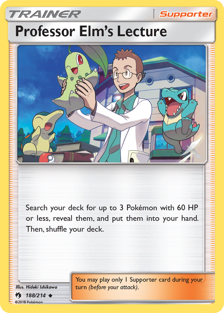 Professor Elm's Lecture (188/214) [Sun & Moon: Lost Thunder] | Exor Games Dartmouth