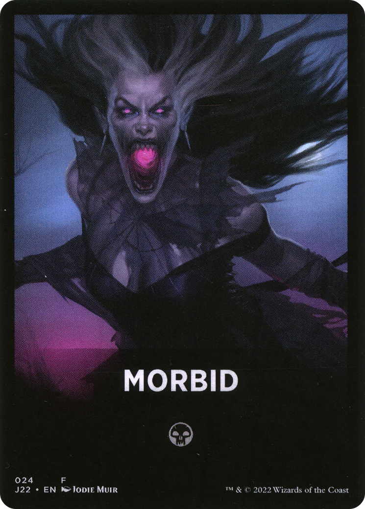 Morbid Theme Card [Jumpstart 2022 Front Cards] | Exor Games Dartmouth