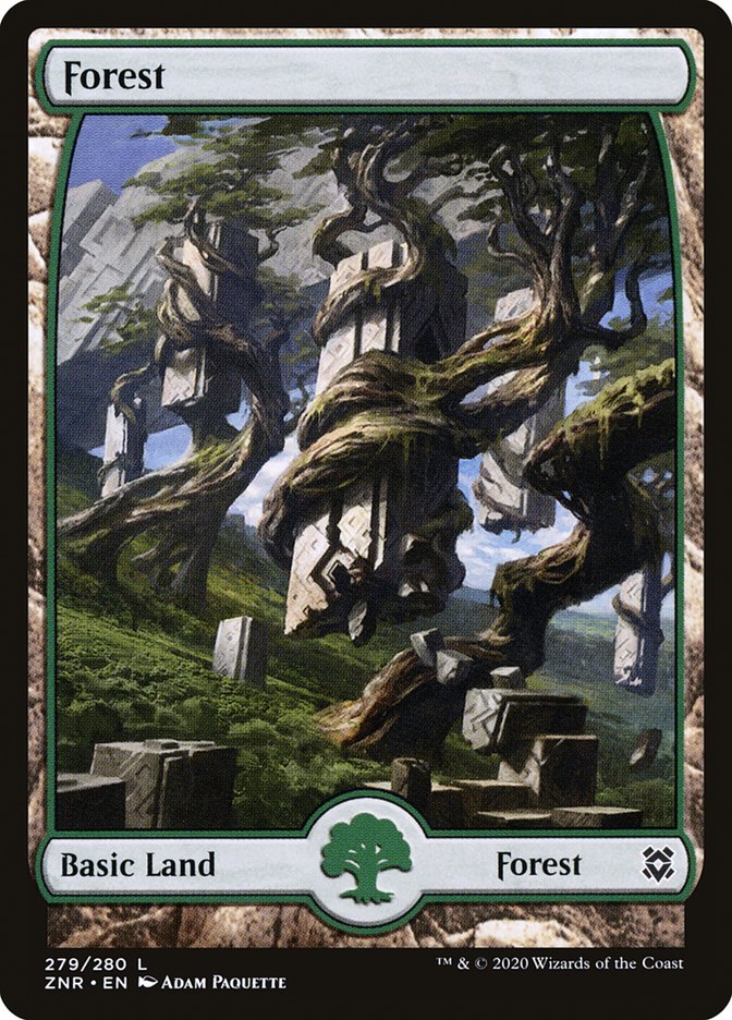 Forest (279) [Zendikar Rising] | Exor Games Dartmouth