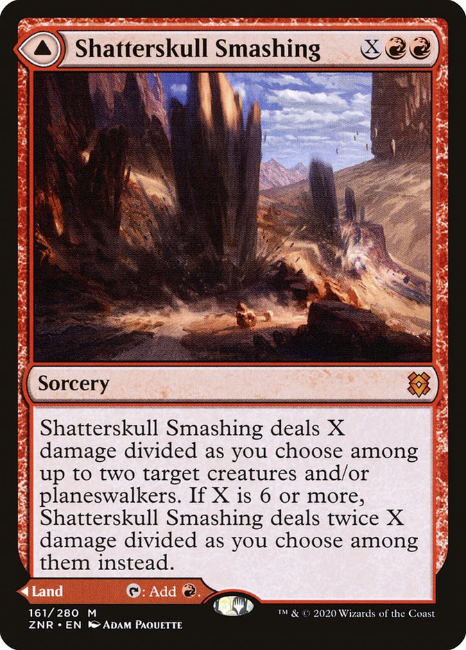 Shatterskull Smashing // Shatterskull, the Hammer Pass [Zendikar Rising] | Exor Games Dartmouth