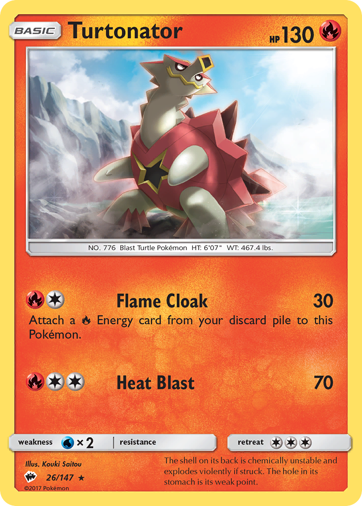 Turtonator (26/147) [Sun & Moon: Burning Shadows] | Exor Games Dartmouth