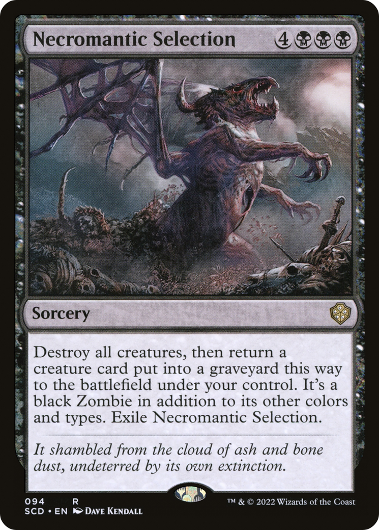 Necromantic Selection [Starter Commander Decks] | Exor Games Dartmouth