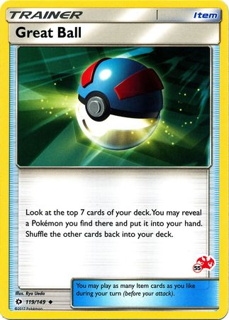 Great Ball (119/149) (Charizard Stamp #55) [Battle Academy 2020] | Exor Games Dartmouth