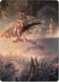 Needleverge Pathway Art Card [Zendikar Rising Art Series] | Exor Games Dartmouth