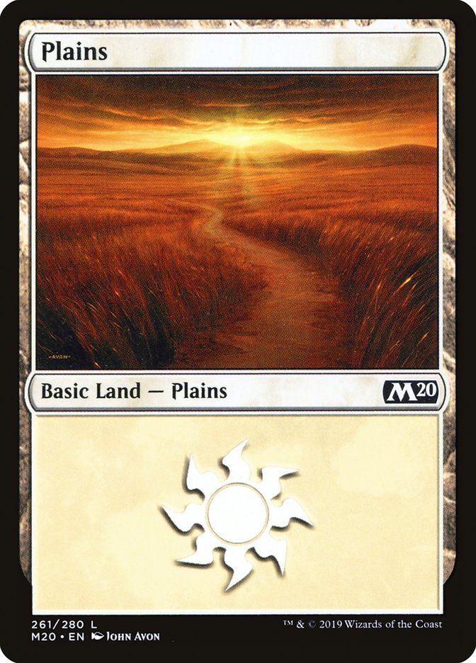 Plains (#261) [Core Set 2020] | Exor Games Dartmouth