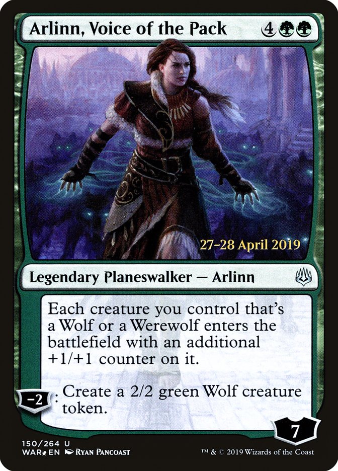 Arlinn, Voice of the Pack  [War of the Spark Prerelease Promos] | Exor Games Dartmouth