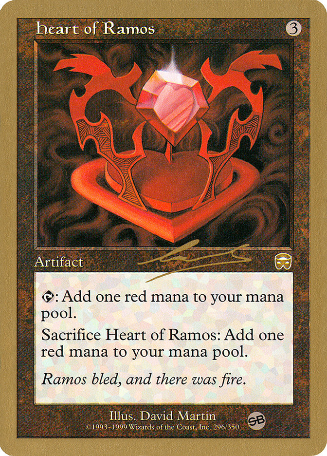 Heart of Ramos (Nicolas Labarre) (SB) [World Championship Decks 2000] | Exor Games Dartmouth