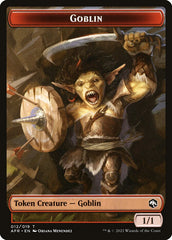 Goblin (012) // Blood (017) Double-sided Token [Challenger Decks 2022 Tokens] | Exor Games Dartmouth