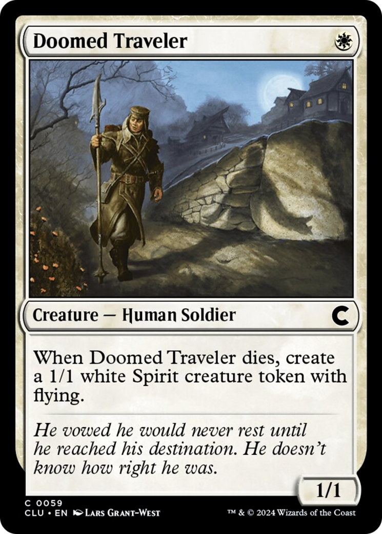 Doomed Traveler [Ravnica: Clue Edition] | Exor Games Dartmouth