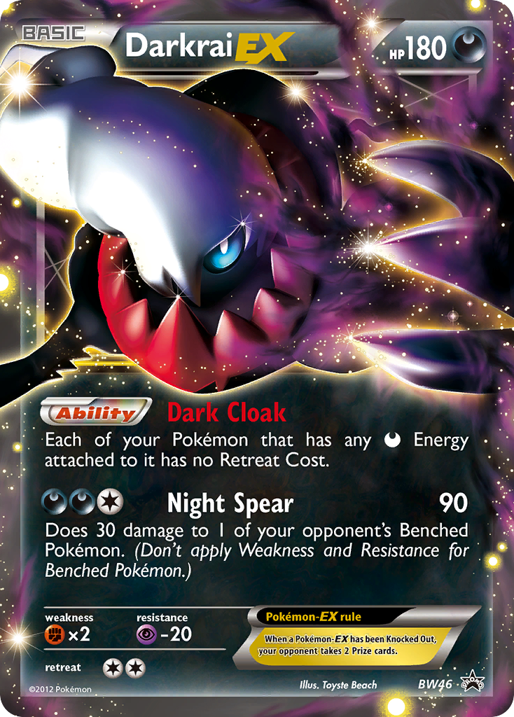 Darkrai EX (BW46) [Black & White: Black Star Promos] | Exor Games Dartmouth