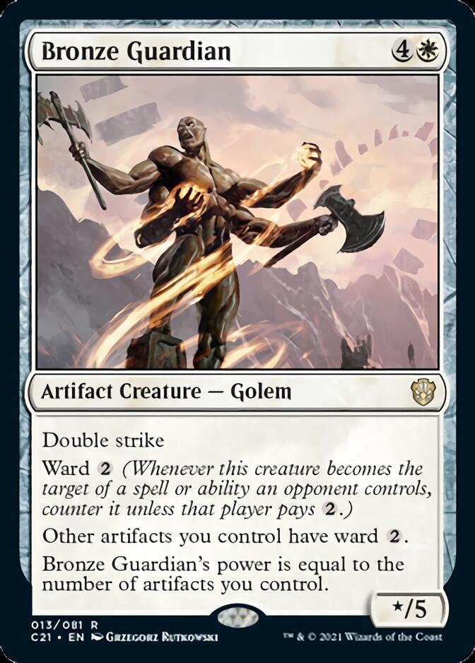 Bronze Guardian [Commander 2021] | Exor Games Dartmouth
