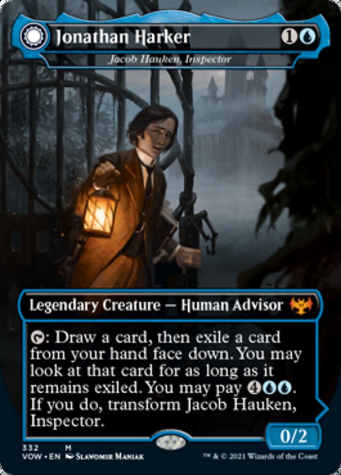 Jacob Hauken, Inspector // Hauken's Insight - Jonathan Harker // Harker's Obsessive Inquiry [Innistrad: Crimson Vow] | Exor Games Dartmouth