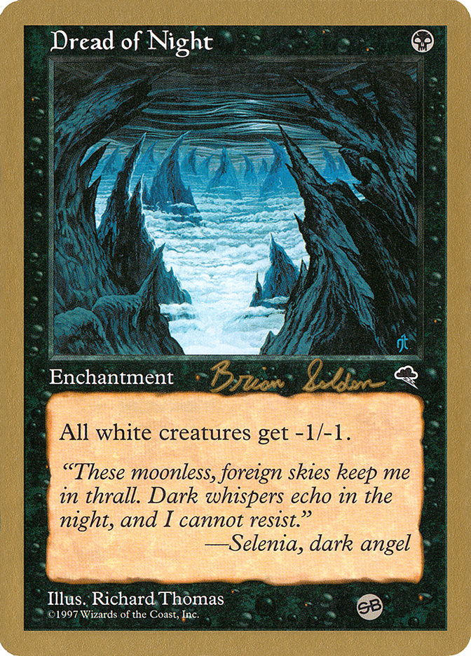 Dread of Night (Brian Selden) (SB) [World Championship Decks 1998] | Exor Games Dartmouth