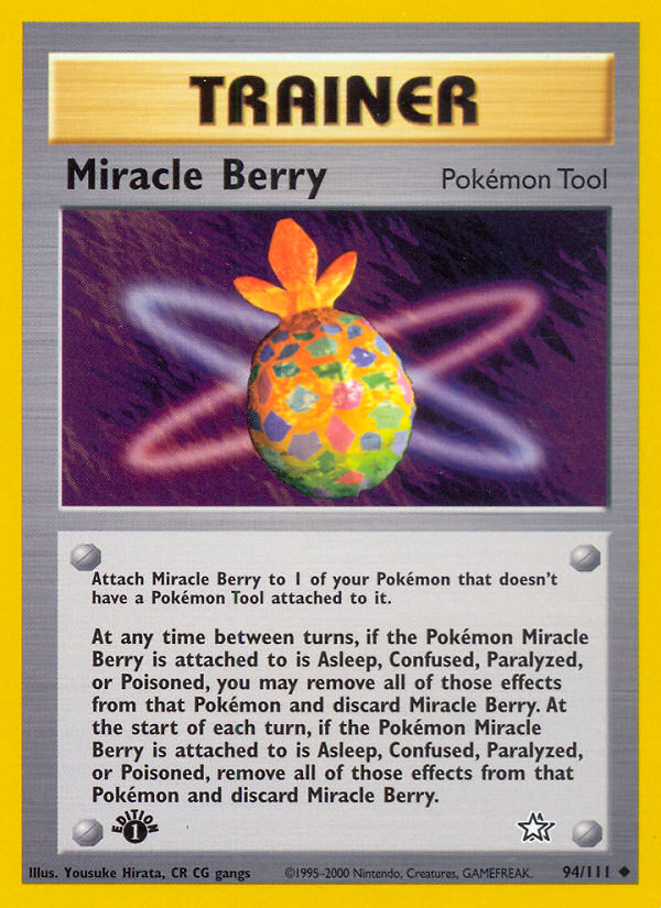 Miracle Berry (94/111) [Neo Genesis 1st Edition] | Exor Games Dartmouth