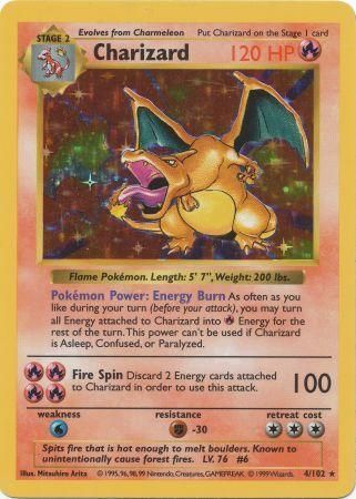 Charizard (4/102) [Base Set Shadowless Unlimited] | Exor Games Dartmouth