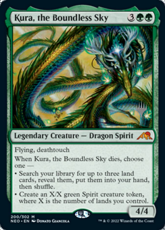 Kura, the Boundless Sky (Promo Pack) [Kamigawa: Neon Dynasty Promos] | Exor Games Dartmouth