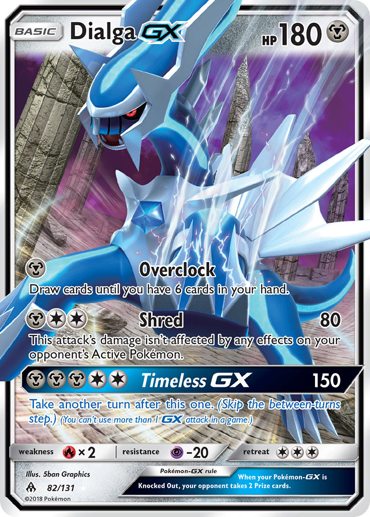 Dialga GX (82/131) [Sun & Moon: Forbidden Light] | Exor Games Dartmouth