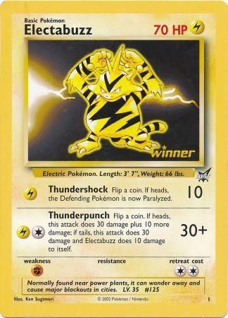 Electabuzz (1) (Jumbo Card) [Best of Promos] | Exor Games Dartmouth