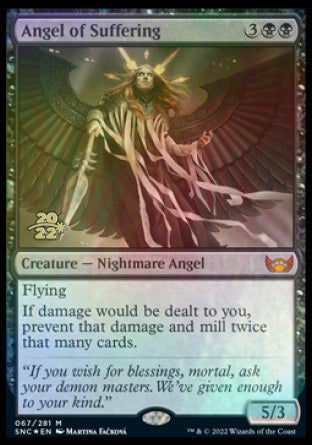 Angel of Suffering [Streets of New Capenna Prerelease Promos] | Exor Games Dartmouth